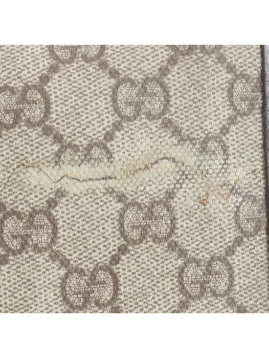 Gucci GG Supreme Sherry Line Leather Shoulder Bag Crossbody Messenger - Picture 8 of 11